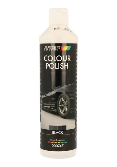 Motip Colour Polısh Black 500 Ml Siyah Cila