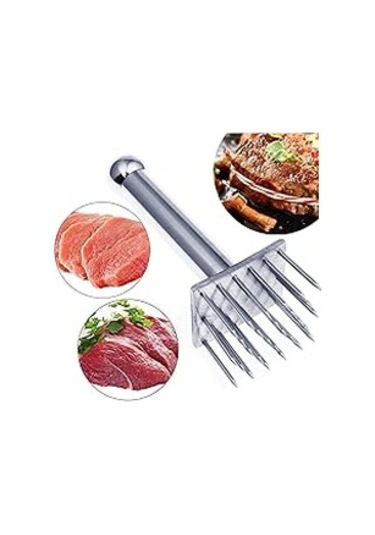 Pişirme Aletleri İçin 28 Paslanmaz Çelik Keskin İğne Bıçağa Sahip Profesyonel Et Dövücü