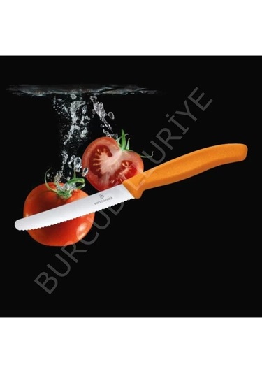 3 Lü Turuncu Küt Bıçak Set 6.7836.l119 11 Cm.