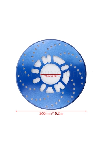Kampana Sacı Disk Fırfırı Mavi 2 Adet