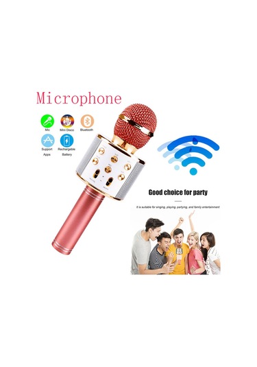 Suofeng Bt Mikrofon Hoparlör Kombinasyonu, Üç Katmanlı Gürültü Azaltma, Tf Kart Desteği, Profesyonel Karaoke, Çoklu Cihazla Uyumlu, Gümüş