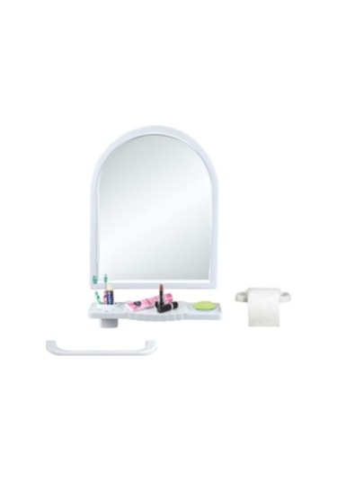 Beyaz Mega Ayna Seti