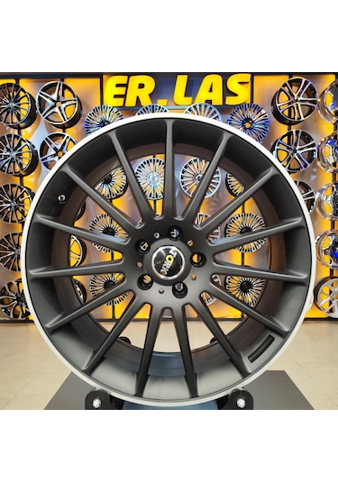 4 Adet Tork-4818 8 19 5 112 Et43 66.6 Mat.black Jant Takım