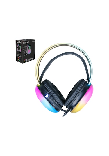 Node Game ND-HS71FLB 7.1 Rgb Işıklı Gamer Oyuncu Kulaklık