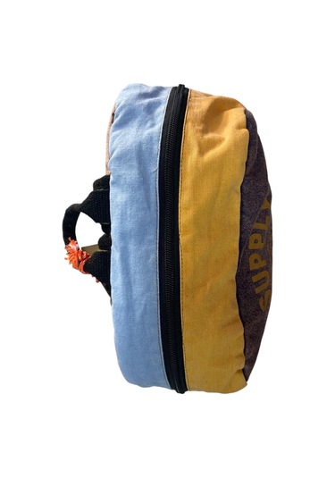 Kaliteli Vintage Tek Gözlü Disayn Sırt Gezi Çantası Kc Harley Bag 5097 Mavi