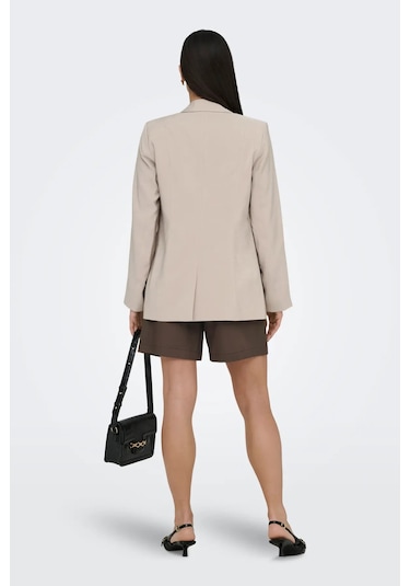 Only Kadın Onlmonza Çift Cepli Blazer Ceket 15363857 Bej