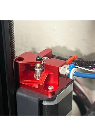 Flybuy Ender 3 V2 İçin Çift Dişli Ekstruder Yükseltme Motor Şaftı 20mm, Ender 3 Pro Cr10 Serisi 3d Yazıcı İle Uyumlu, Yeni Ç