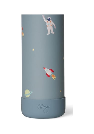 Citron 3 Katmanlı Paslanmaz Çelik Termos Seti 350 Ml - Spaceship Mavi
