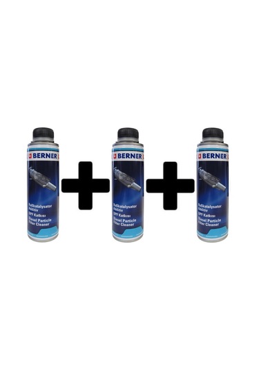 3 Adet Berner Dizel Partikül Temizleyici Dfp 300 ML
