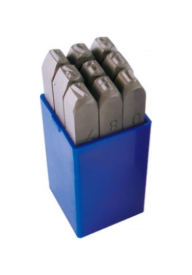 Fett 2mm Masus Siyah Çelik Ters Rakam Takımı M260020