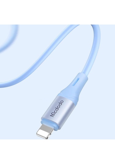Mcdodo CA-1834 36W Usb İphone Uyumlu Hızlı Data-Şarj Kablo 1.2m-Mavi