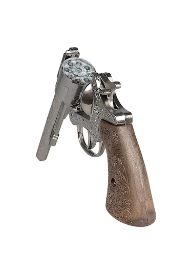 Vıp Kalite Kılıflı Kovboy Revolver Metal Kapsül Tabancası 8li Kapsül Kovboy Tabancası Oyuncak Tabanca