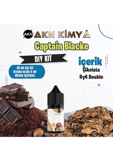 Captain Blacke Dıy Kit Gıda Aroması %20 Oranda Aroma İçerir Hazır Değildir 30 Ml