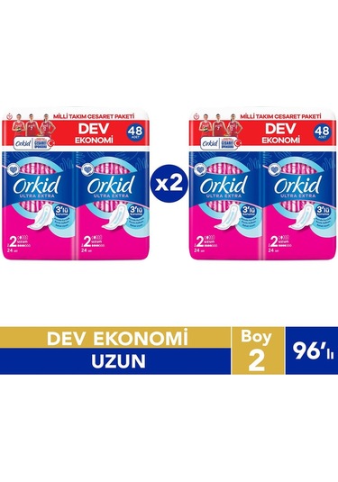Ultra Extra Uzun Cesaret Paketi 96'lı