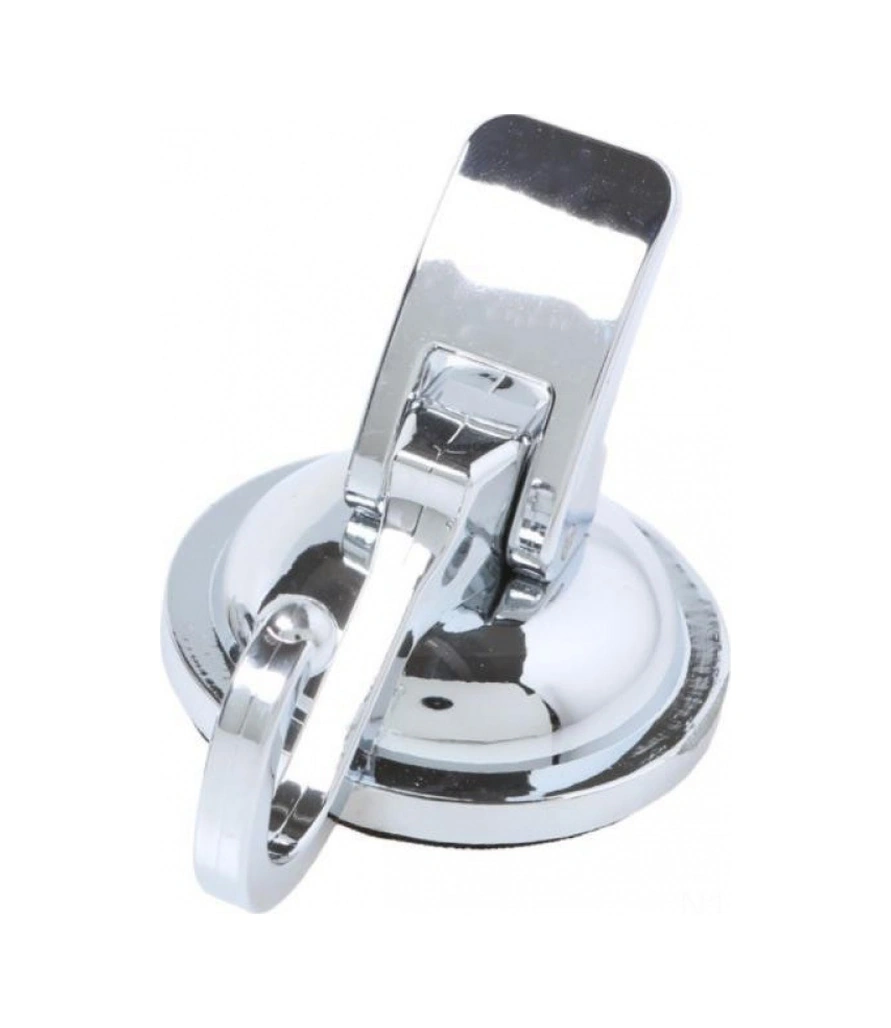 Skycity Banyo Mutfak Süper Vakumlu İliklendirici, Deliksiz Montajlı Cam Duvarlı, İki Adet Halka, Esnek Dolap Gümüş