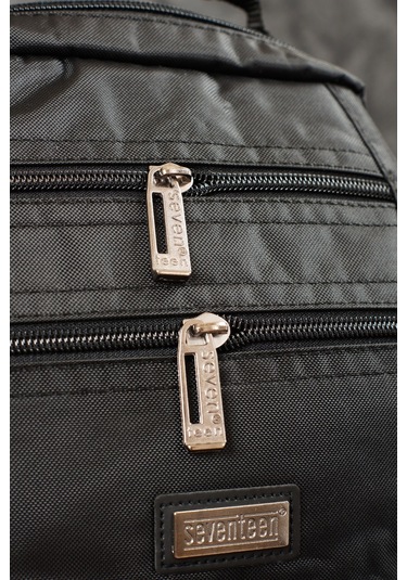 Çok Gözlü El Ve Omuz Askılı Siyah Çanta 2249 Siyah