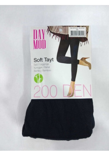 Daymod Çorap Daymod Soft Bambu Tayt Siyah