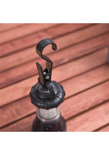 Yaleker Kamp Çadırı Sabitleme Kancaları - 4 Adet Pp Malzeme, Hafif Ve Dayanıklı, Sırtlı Açık, Çadır, Perde, Havlu Asma İçin Siyah