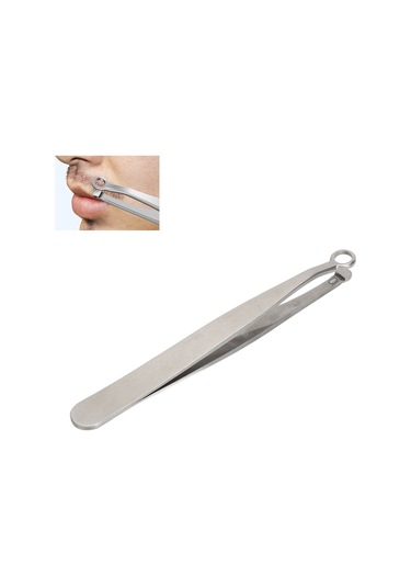 Maiyame Stainless Steel Burun Tüyü Kırpan İplik Keseği - Yuvarlak Uçlu, Tamamen Yıkanabilir, Taşınabilir Ve Nasal Boşluğu Koruyan Güvenli Araç