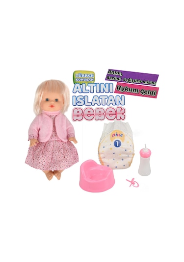 My Little Baby. Türkçe Konuşan Altını Islatan Aksesuarlı Bebek-3