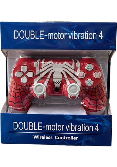 Glrtech P4e Kablosuz Oyun Kolu Double Motor Titreşimli Şarj Edilebilir Ps4 Uyumlu