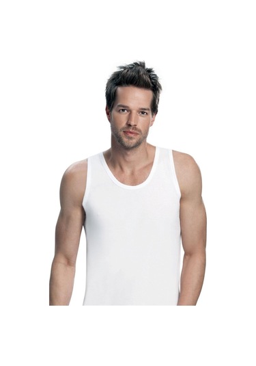 Nbb 701 Klasik Pamuklu Erkek Atlet Beyaz