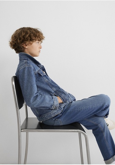 Mavi - Ken 90lar Koyu Mavi Jean Gömlek 6110001-86708 Mavi