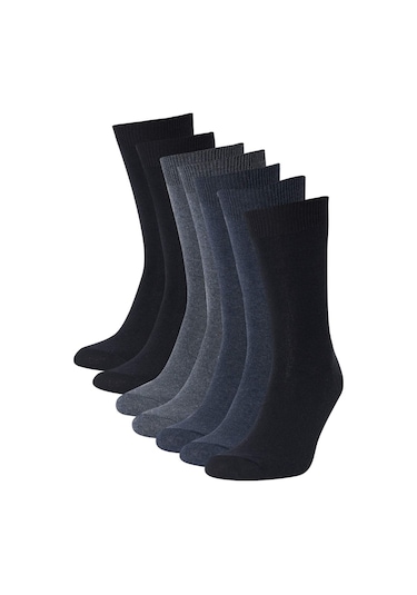 DeFacto Erkek 7'li Uzun Çorap L5952AZNSNV2