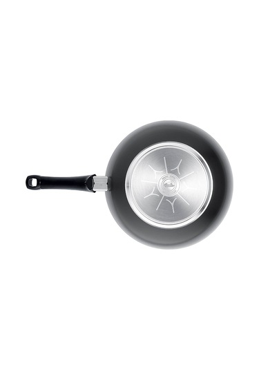 Fissler Ceratal Comfort Orbit Black Wok Tava - 30 Cm Siyah