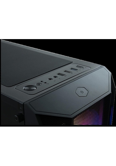 Vento VG15FE 650W Mid Tower Oyuncu Bilgisayar Kasası Siyah