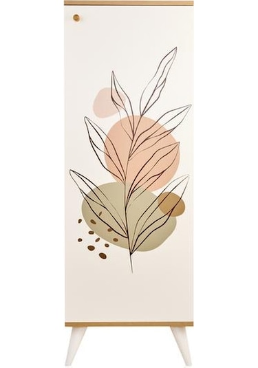 Just Home Modern Baskılı Çok Amaçlı Dolap - Beyaz / Safir Meşe - 136 Cm Safir Meşe / Beyaz Just Home Modern Baskılı Çok Amaçlı Dolap - Beyaz / Safir Meşe - 136 Cm Safir Meşe / Beyaz