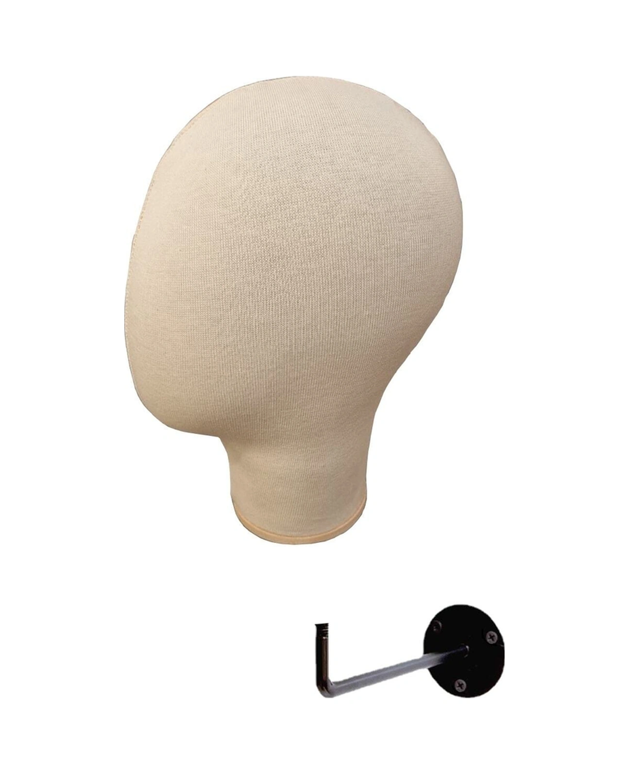 Duvara Monte Kumaş Kaplı Aksesuar Mankeni Şapka Mankeni Peruk Mankeni 0006