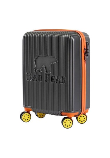 Bad Bear Logo Suitcase 23.01.80.003k K.gri Kabin Küçük Boy Valiz 40lt Gri