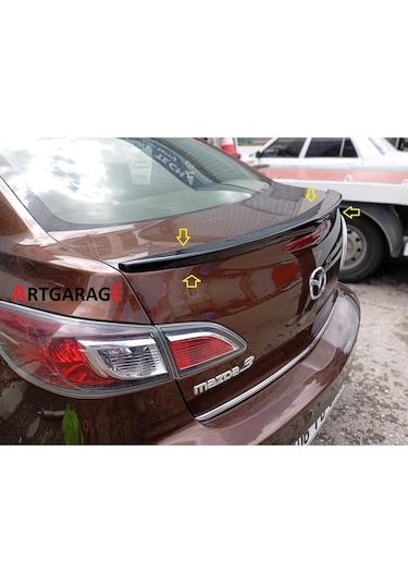 Mazda 3 Sedan Boyasız Spoiler 2009-2013 -fiberglass