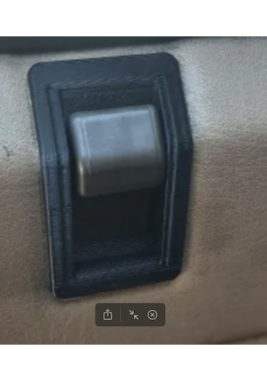 Range Rover Classic Kapı Kilit Kapagı Abs Siyah Renk