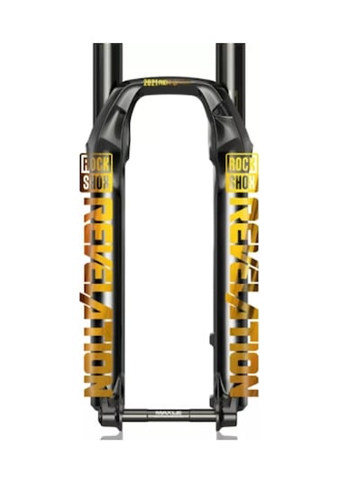 Parlak Gümüş-mtb Yol Bisikleti Ön Çatal Çıkartmaları Rock Shox Vahiy Bisiklet Dağ Bisikleti Çıkartmaları Güneş Koruyucu Antifade Ücretsiz Kargo Gümüş