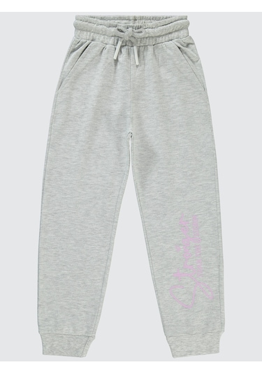 Civil Girls Kız Çocuk Eşofman Altı 6-9 Yaş Karmelanj Karmelanj Gri