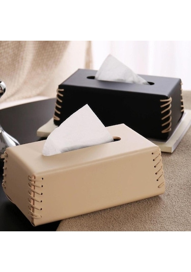 Homyl Masa Mutfak Yatak Odası Için Dekoratif Saklama Kabı Siyah