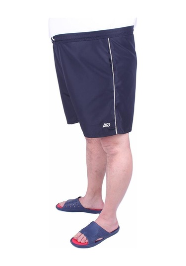 Starbattal Büyük Beden Klasik Deniz Şortu 23677 Lacıvert 10 Lacivert