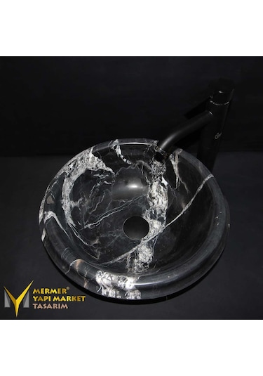 Toros Siyah Dışı Çizik Patlatma V Lavabo