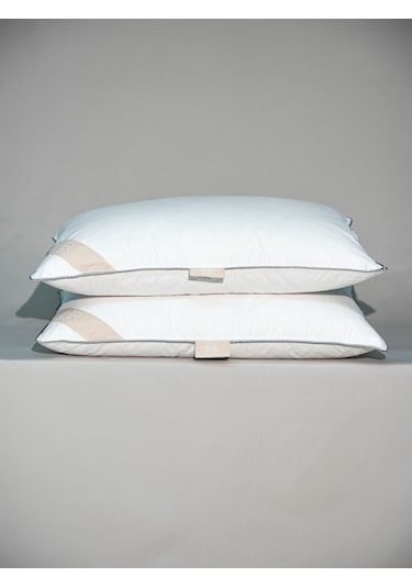 %100 Kaz Tüyü Dolgulu,%30 Gıdık Uyku Yastığı/50x70 1000gr/2 Adet