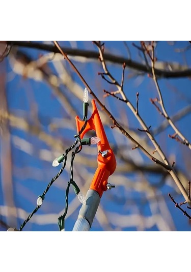 Elmpaly 1 Adet Ayarlanabilir Kuş Yemliği Kancası - Plastik Bahçe Askılığı