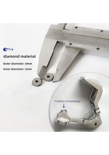 Maiyame El İşlemli Çelik Çelik Blatlı Cam Boru Kesici - Dayanıklı Çinko Alaşımlı Profesyonel Ve Dıy Kullanımı İçin Tam Set