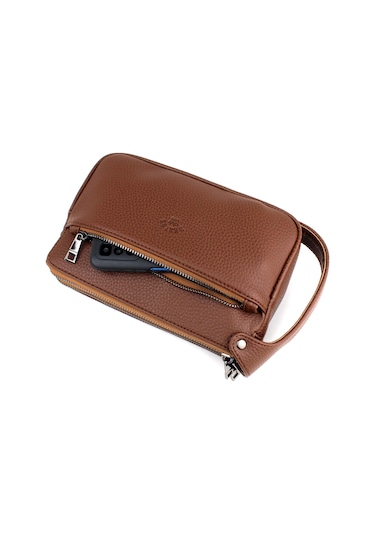 Erkek Taba Seyahat Günlük Çok Bölmeli Portföy Çanta El Çantası Taba