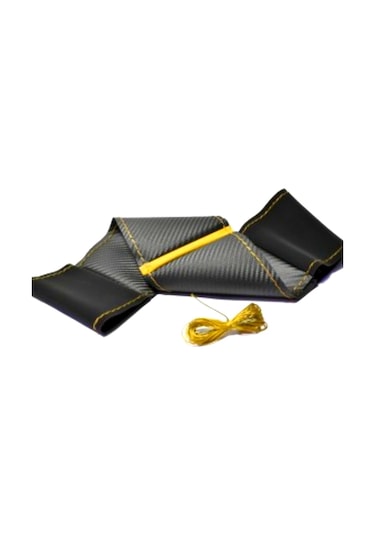 Renault Fluence Alkantra Karbon Yüzüklü Direksiyon Kılıfı