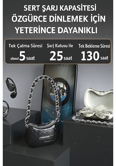Şık Çanta Görünümlü Bluetooth Kulaklık