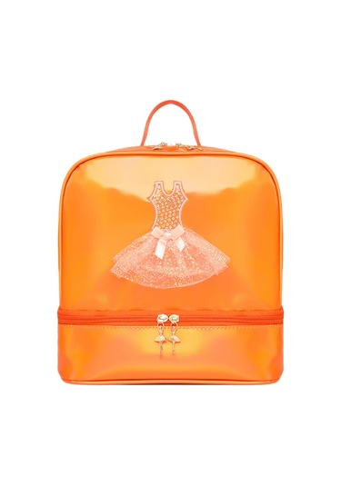 Suntek Bale Dans Sırt Çantası Günlük Spor Jimnastiği Için Turuncu