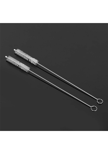 Pratik Cam Ve Metal Krom Pipet Temizleme Fırçası Pipet Temizlik Fırçası - 1 Adet