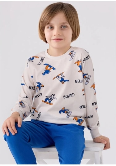Rolypoly Erkek Çocuk İkili Takım - Taş-cobalt Taş-cobalt