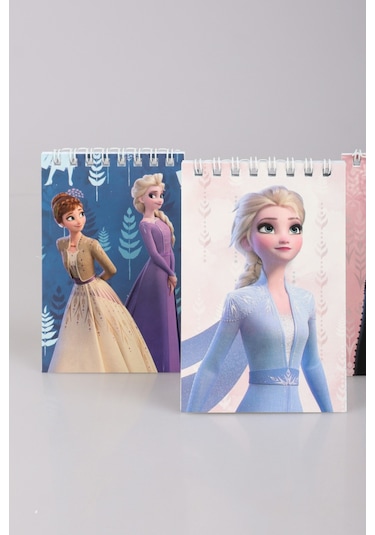 Dekomus İle Lisanslı Frozen Elsa A7 Not Defteri
